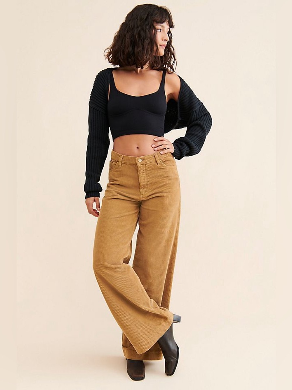 DL1961 Sz 31 Zoie Wide Leg Corduroy Pants